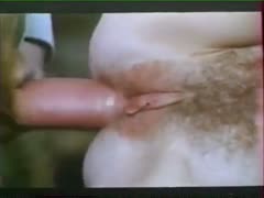 Kinky redhead sucks 10-Pounder and receives fucked into ass in sideways position
